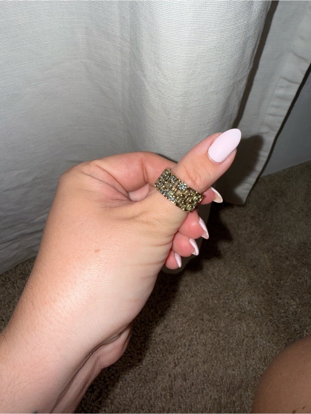 Bomb Party Wide Band Ring - Women Jewelry